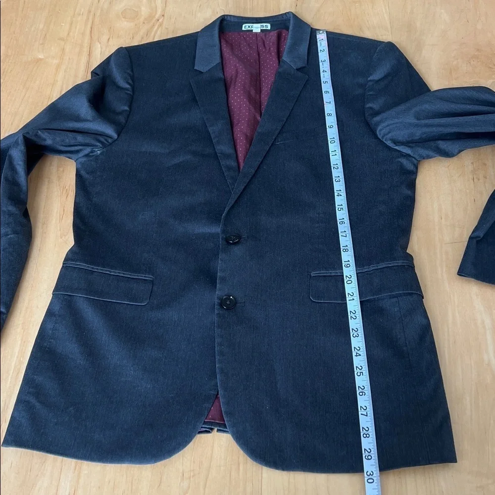 Express Dark Grey with Burgundy Lining